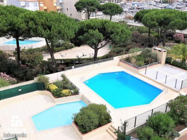 Appartement 1Ere Ligne Vue Port Avec Balcon, Piscine Agde Ngoại thất bức ảnh