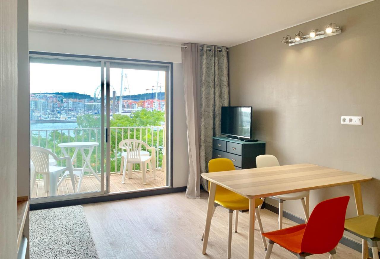 Appartement 1Ere Ligne Vue Port Avec Balcon, Piscine Agde Ngoại thất bức ảnh